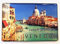 Sunature Touristy, Multicolored, Rectangular Magnet, 1 Stück, Kühlschrankmagnet, Kunststoff, Rechteckig, Italien, Venedig