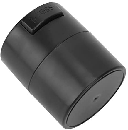 Eyelash Extension Glue Storage Box,Eyelash Extension Glue Container Lash Glue Vacuum Seal Jar Portable Sealed Tank Lash Container Faux Eyelashes Glue Storage Case for Women Grafting Eyelash(Black)