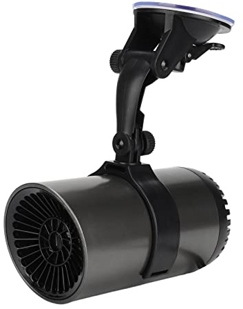 Chauffage de Voiture, 12V 150W Portable Chauffage de Voiture Pare-Brise Chauffage Rapide Dégivrage Désembuage Souffleur d'air Chaud Chauffage, Rotation à 180°, avec Support pour Voitures
