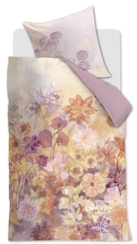 Beddinghouse Bettwäsche-Ganitur Milou Farbe Pastell Größe 135x200+80x80 Blumen Flowers Bunt