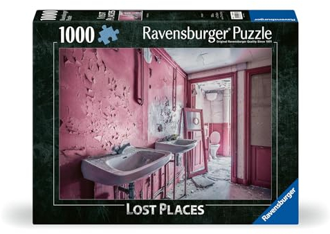 Ravensburger Puzzle 12000273 - Lost Places, Pink Dreams - 1000 Teile Puzzle für Erwachsene und Kinder ab 14 Jahren, Lost Places Puzzle