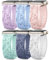 Wepro 6 Stück Floral Silikon Armband Kompatibel mit Apple Watch Armband 40mm 41mm 38mm 42mm Damen, Weiches Silikon Niedliches Muster Sport Armband für iWatch Armband Series 10 9 8 7 6 5 4 SE, Set B