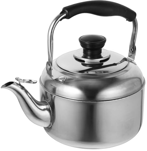 Théière Pour Cuisinière À Gaz Capacité De 1 5 L En Acier Inoxydable Insonorisée Économe En Énergie Adaptée À La Plupart Des Cuisinières