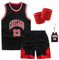 Pardofelis Basketball Trikot Kinder/Herren, Basketball Jersey Shirt und Shorts Set, Schnell Trocknende Ärmelloses Sportbekleidung mit 2 Schweißband, Jugendlich Basketball Sweatshirt (4XL, Schwarz)