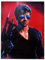 KUSTOM ART Poster Serie Szenen aus Filmen Celebri Sylvester Stallone (Cobra) mit B. Nielsen Druck im Vintage-Stil auf beschichtetem Papier, 40 x 30 cm.
