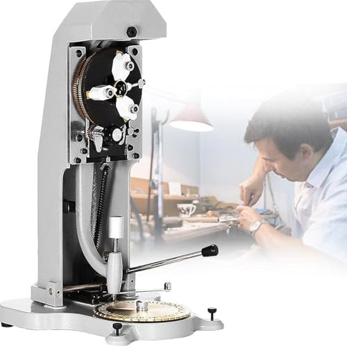 ExoticaBlend Innenringgravurmaschine, 2 Face Engraving Graviermaschine Gravograph, Jewelry Cutter, DIY Inside Ring Gravierer, Backen drehen Sich 360 °, für Ringe Aller Formen