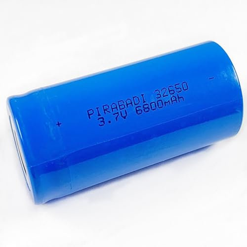 2 pilas recargables de 3,7 V | Batería 8800 mAh | Dimensiones 32 x 68 mm | Batería de alta capacidad para lámpara de antorcha lámpara frontal LED Control remoto juguete coche control remoto RC panel