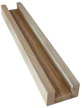 Kerzenverpackung für 25cm Stabkerzen, Holz Rohlinge, Extra lang