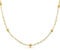 Made by Nami Brillenkette Damen Gold Brillenband Damen 70 cm aus chirurgischem Edelstahl Hypoallergen Wasserfester Schmuck Boho Schmuck Sommer (Rundankerkette mit Perlen)