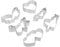 VERDANVERSE 6 Pezzi stampo per biscotti biscotto forme di biscotti cutter di biscotti stampo per frittelle a forma di cuore tagliabiscotti per la cottura Acciaio inossidabile Argento