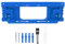 Cryfokt Kit de gabarit pour charnière de porte en ABS, gabarit de routeur de charnière ajustable, plusieurs tailles, ensemble d'outils de mortaiseuse, Décoration intérieure