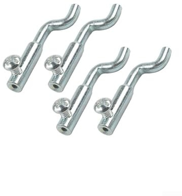 FACULX Z Cable End For Lawn Mowers Fits 2mm Cables, Metal Dog Leg Z Cable End, Excellent For Quick Replacements(1pcs)