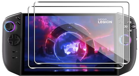 Heioloo 2 Stück Schutzfolie für Lenovo Legion Go 2 Panzerglas Displayschutz, 9H Härte Schutzglas, Bläschenfrei, Ultra-klar, Anti-Kratzen Displayschutzfolie