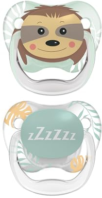 Dr. Brown's Prevent Orthodontic SootherAnimal Faces T2 Baby-Schnuller