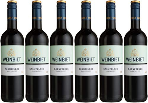 Weinbiet Manufaktur eG Dornfelder halbtrocken (6 x 0.75 l)