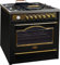 Kaiser HGE 93555 Em Gas Eléctrico Cocina 90cm/Horno Eléctrico/Estufa 115L / Placa de cocción de gas/ 4,5 Kw WOK/ 8 funciones/Autolimpiación/Gas natural y propano posibles/Calidad de lujo