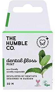 The Humble Co. Filo interdentale menta fresca Eco Vegan 50 m The Umble 300 g