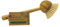 JVL 20-301 Round Bamboo Long Handle Washing Up Dish Brush, Natural
