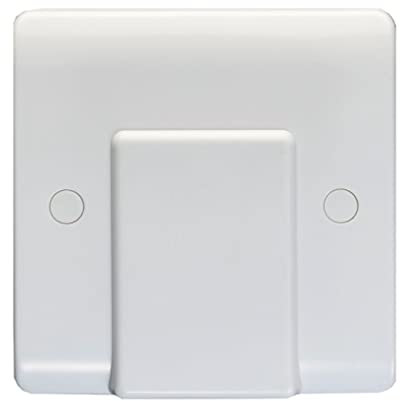 Eurolite Enhance White Plastic 20A flex outlet plate