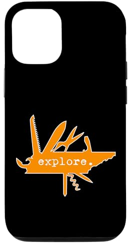 Hülle für iPhone 14 Entdecken Sie Tennessee Multitool Tennessean Outdoor Camping Ausrüstung
