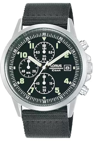 Lorus Herren-Armbanduhr im Militärstil RM347JX9