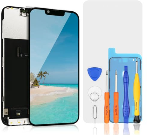 bokman for iPhone 13 Pro Max Black LCD Screen Replacement Parts Display Assembly Front Panel
