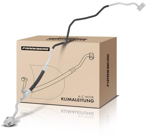 Frankberg Tuyau basse pression pour climatisation pour conduite à gauche compatible avec Q7 4LB 3.0L-5.9L Diesel 2006-2015 T.o.u.a.r.e.g 7L6 7L7 7LA 3.6L-6.0L Essence 2002-2010 Remplace 7L6820741F