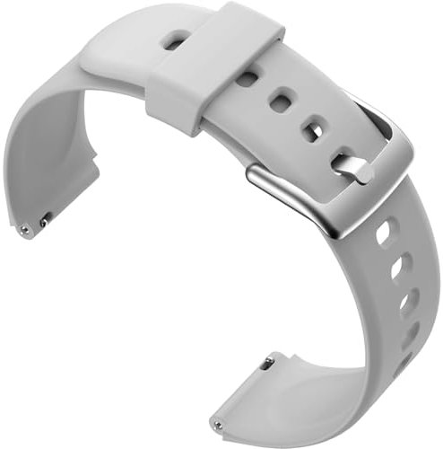 Gittos 19mm Armband für Hama 5910,ID205L Silikon Sport Ersatzarmband Kompatibel mit Yamay fitness,GRV FC1,Fitpolo H205L,Black SW01,Letscom,Letsfit,Lifebee,Willful,ID205S,ID205G