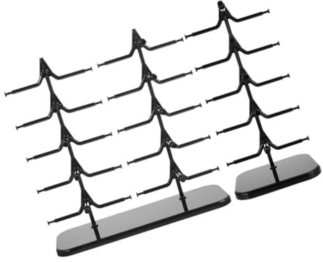 MAGICLULU 2 Pièces présentoir à lunettes porte-lunettes porte lunette enfant porte-verres étui à lunettes montures de lunettes organisateur de table de chevet affichage de lunettes de