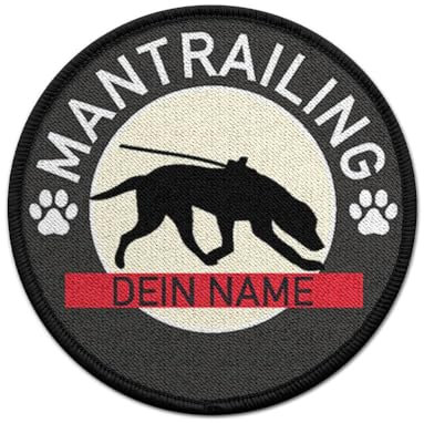 Copytec Patch Mantrailing Suchhund Personensuche Personenspürhund #43401