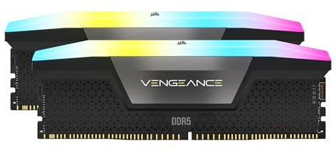 CORSAIR VENGEANCE RGB DDR5 Kit di Potenziamento Della Luce (Nessuna Memoria Fisica) – Nero