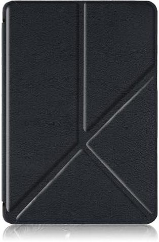 Étui pour Kobo Nia 6 2020, étui à rabat en cuir avec support pour Kobo Nia N306 - Noir