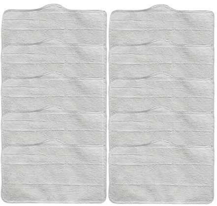 Pizgear Paño de fregona, for xiaomi, for Deerma Dem ZQ100 ZQ600 ZQ610 Robot Aspirador, Accesorios de Repuesto for el hogar, repuestos Reemplazo de Almohadilla para trapeador robótico(10pcs)