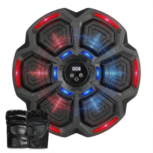 Centra Boxing Machine Music,Smart Punching Box, Wall Mounted Electronic Boxing Target,Home Smart Box with Bluetooth,Box Music Machine Equipment for Kids and Adults