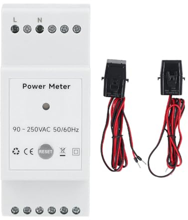 WiFi Energy Meter 80A Klemmleistung Multimeter für Solar PV -System 90‑250VAC anwendbares Szenenheim