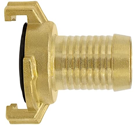VARIOSAN Schnellkupplung Schlauchstück 12180, 1 1/4 Tülle, Messing blank, System Geka