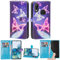 Huawei P Smart 2019 / Honor 10 Lite Case, Premium PU Leather Flip Wallet Phone Case Cover with Magnetic Closure Stand Card Holder for Huawei P Smart 2019 / Honor 10 Lite (Butterfly Blue Book)