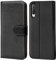 Verco Funda para Xiaomi Mi A3, Telefono Movil Case Compatible con Xiaomi Mi A3 Libro Protectora Carcasa, Negro