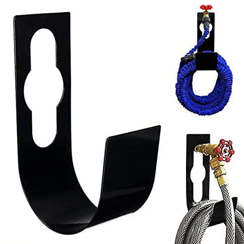 Crochet de Tuyau d'arrosage de Jardin Jardin arrosage tête d'arrosage télescopique Tuyau d'eau Rack de Stockage Enrouleur Rack pour accrocher Les tuyaux d'eau,Support de Tuyau Fixé au Mur