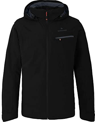 Bergson TALLMOS 3in1 Doppeljacke | Herren Regenjacke, Fleece Innenjacke, 20000 mm Wassersäule, Black [900], 118 - Herren