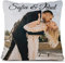 Personalisedog Fleece Kissen mit eigenen Foto & Text | Foto-Kissen Selbst gestalten Individuell Fotogeschenk (1 Foto)