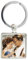 Bijoux tendance Charm Jack et rose Titanic Porte-clés pour femme et homme Cadeau d'amour, blanc, L