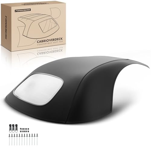 Frankberg Housse de capote souple pour cabriolet, noire VW4403V 1005BEE055