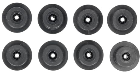 Dishwasher Basket Wheels for Aeg, Electrolux, Zanussi Lower Basket, Pack of 8