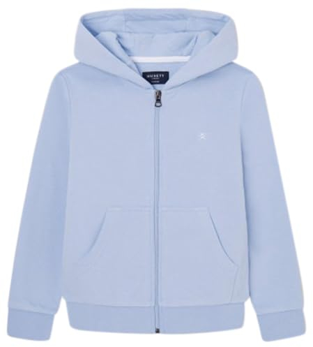 Hackett London Herren Hackett Fzip Hoody Sweatshirt, Blue (Oxford Blue), 3 Years