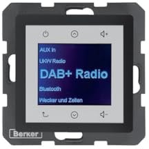 BERKER Radio Touch UP DAB+ Q.x anthrazit samt 29846086