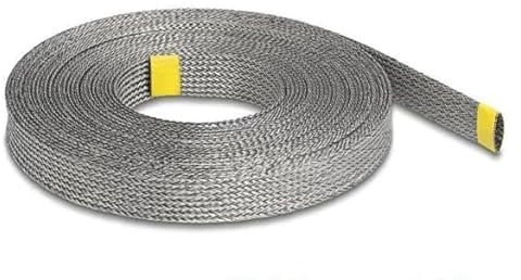 20940 - Geflechtschlauch zur EMI Abschirmung dehnbar 10 m x 20 mm