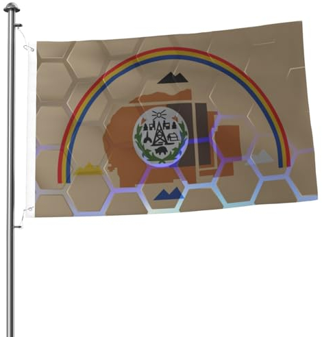 Hofflagge Navajo-Flagge 90X150cm Saison Flagge Lustige House Sign Wind Und Regenfeste Willkommensflagge Décor Für Veranda Bauernhof Garten