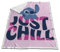 empireposter Stitch Just Chill pink Sherpa Fleecedecke