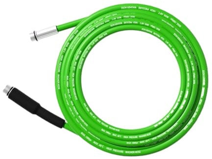 15M Sewer Drain Water Cleaning Hose Pipe Cleaner,Compatible for Karcher Huter Hammer Nilfisk STIHL Bosch Lavor High Pressure Washer(H)